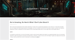 Desktop Screenshot of evilsocket.net