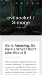 Mobile Screenshot of evilsocket.net